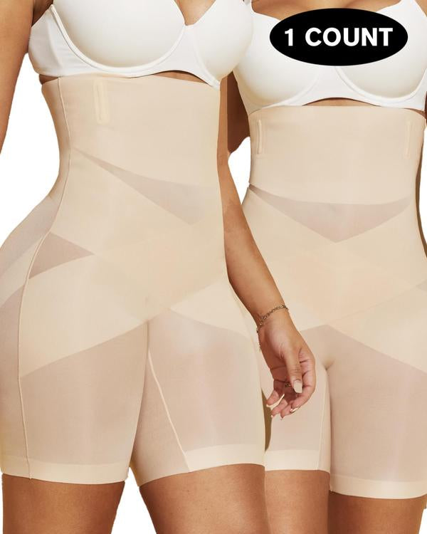 Women's Tummy Tucking & Hip Lifting High Waisted Shapewear Pants