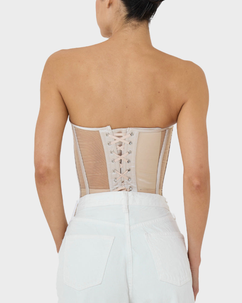 Floralshe®Sleek Mesh Supportive Push-Up Corset