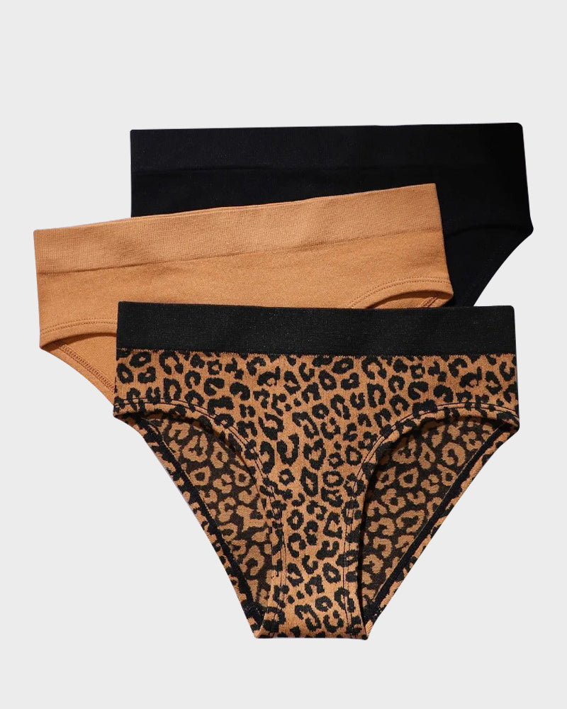 Floralshe®Seamless Knitted Low-Rise Brief Panty