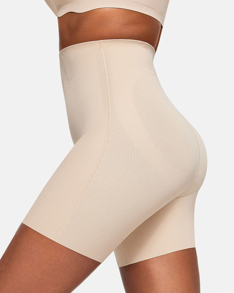 Women's High Waist Seamless Tummy Lifting Buttocks Breathable Shaping Shorts