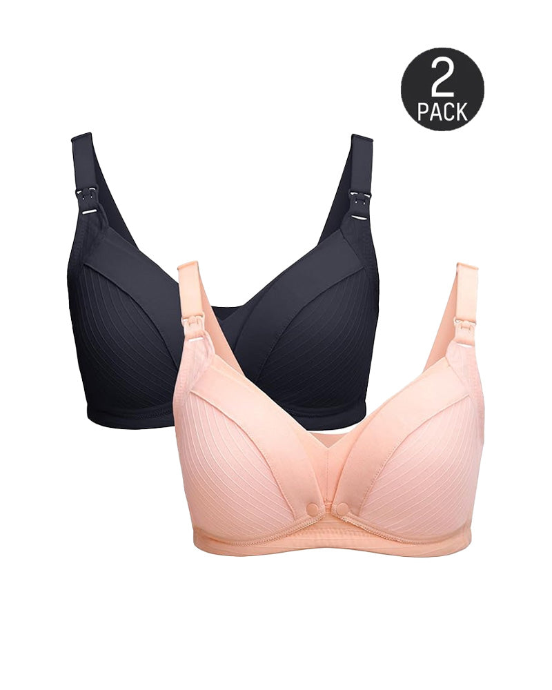 Women's Cotton Comfort Support Wire-Free Nursing Bra