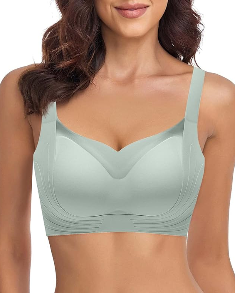 Women's Jelly Soft Comfortable Support Push-Up Seamless Bra