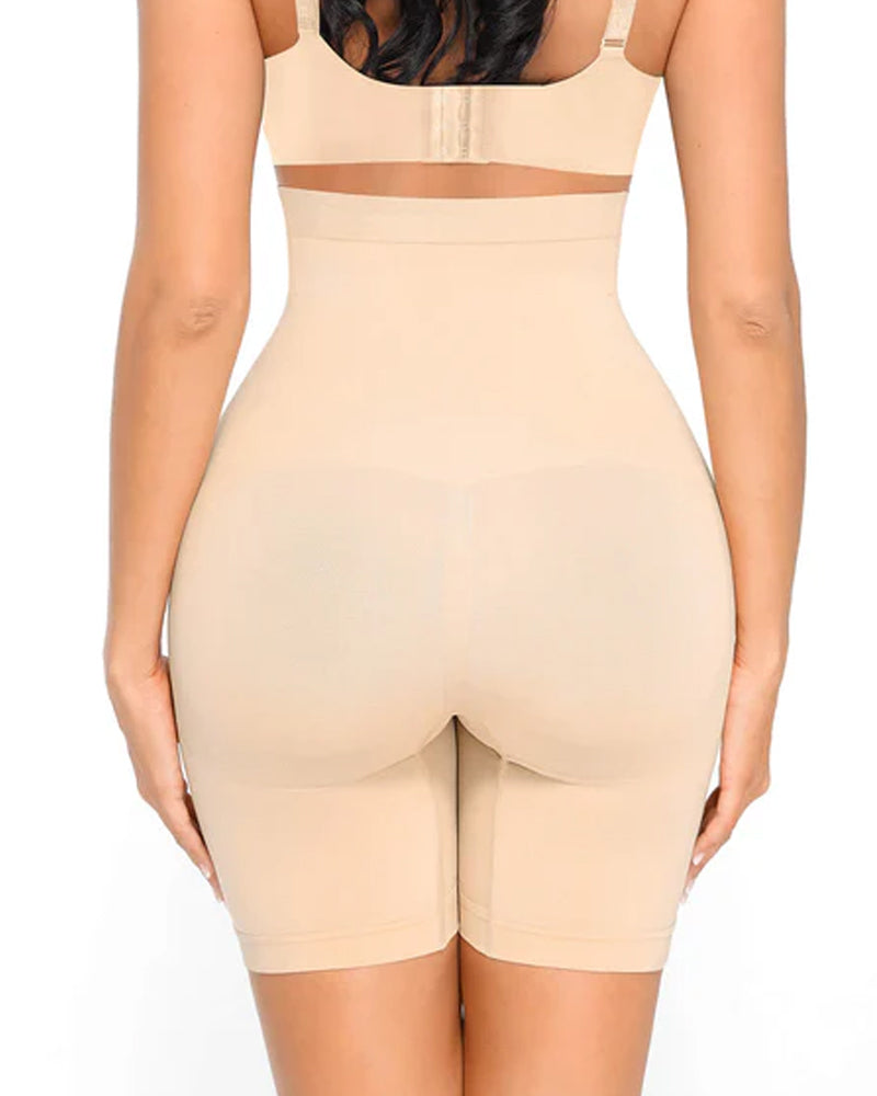 Women's High Elastic Antibacterial Crotch Compression Hip-Lifting Shorts