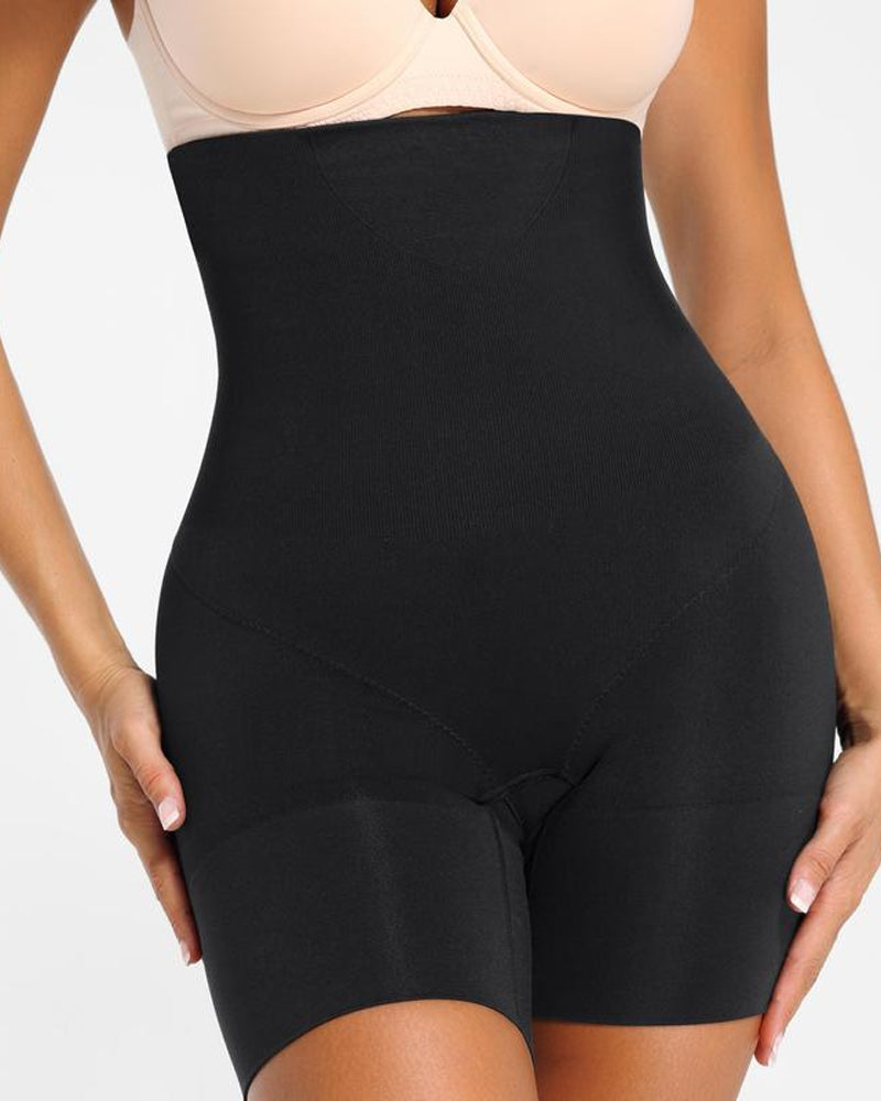 Women's Tummy Control High Waist Plus Size Compression Breathable Shaping Shorts
