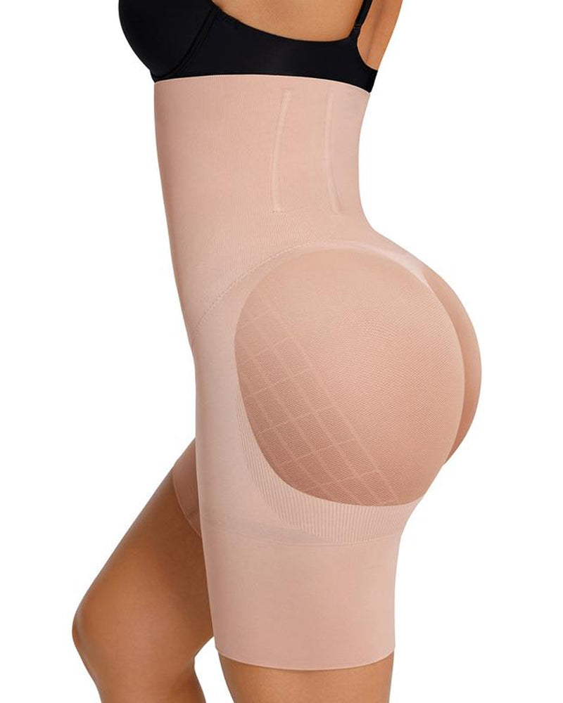 Women's Tummy Control High Waist Plus Size Compression Breathable Shaping Shorts