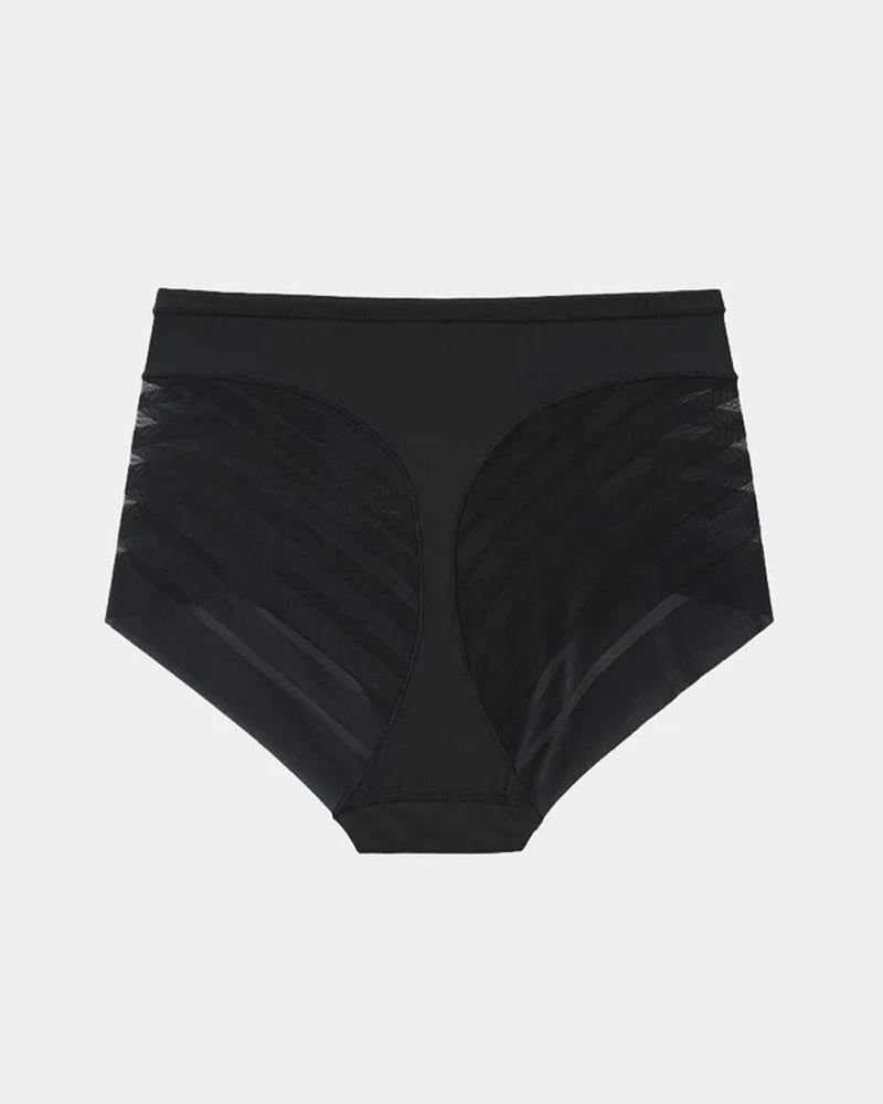 Women's High Elastic Seamless Tummy-Control Butt Lift Mesh Splicing Panties
