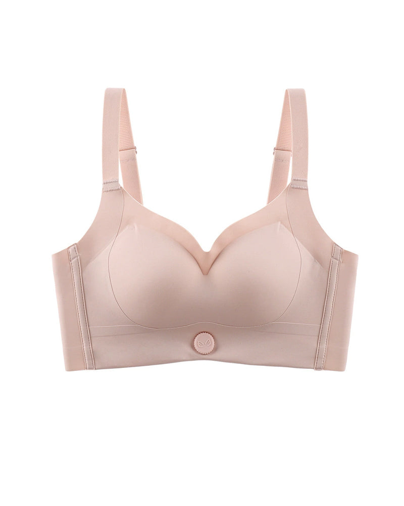 Women's Seamless Push-Up Bra With Rotating Buckle To Prevent Sagging