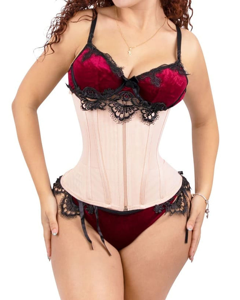 Women's Double Compression Straps Zippered Belly Control Invisible Waist Belt