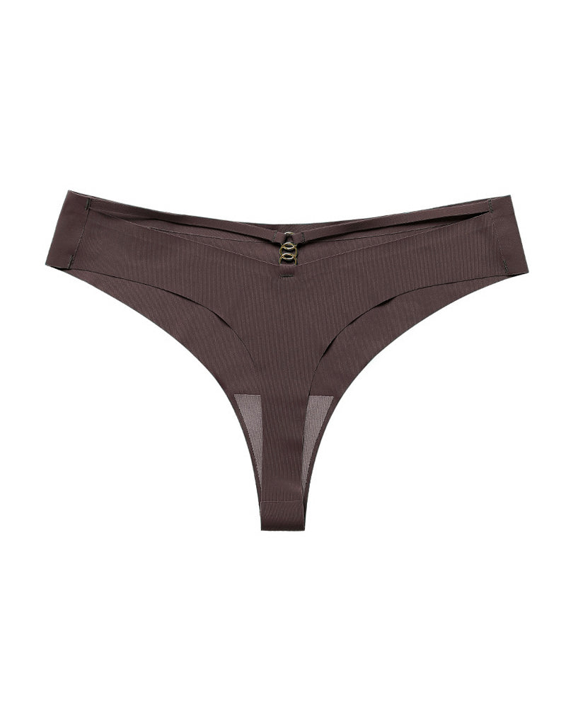 Women's Seamless Breathable Invisible Hollow Sexy Thong