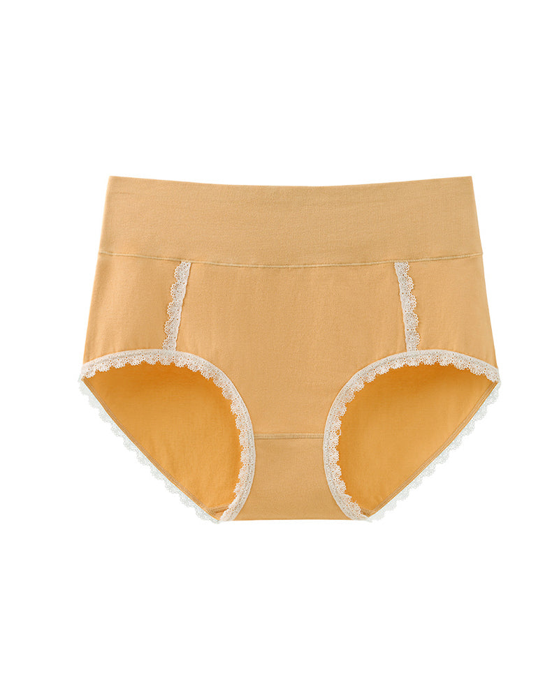 Women's Breathable Cotton High Waist Soft Panties