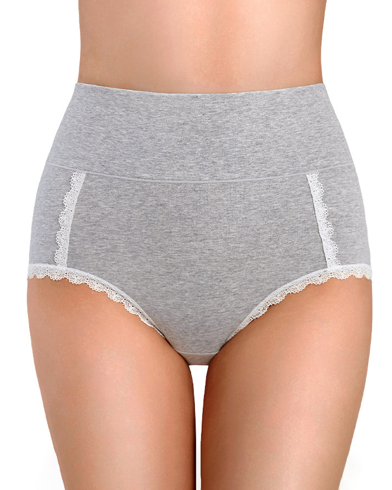 Women's Breathable Cotton High Waist Soft Panties