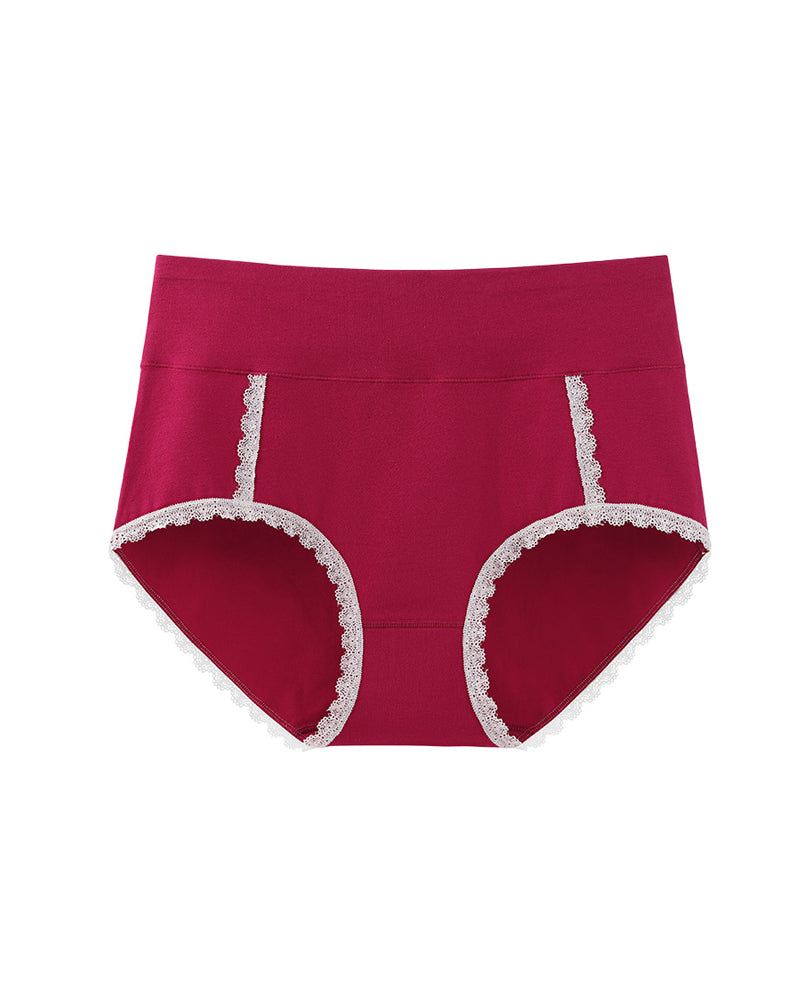 Women's Breathable Cotton High Waist Soft Panties