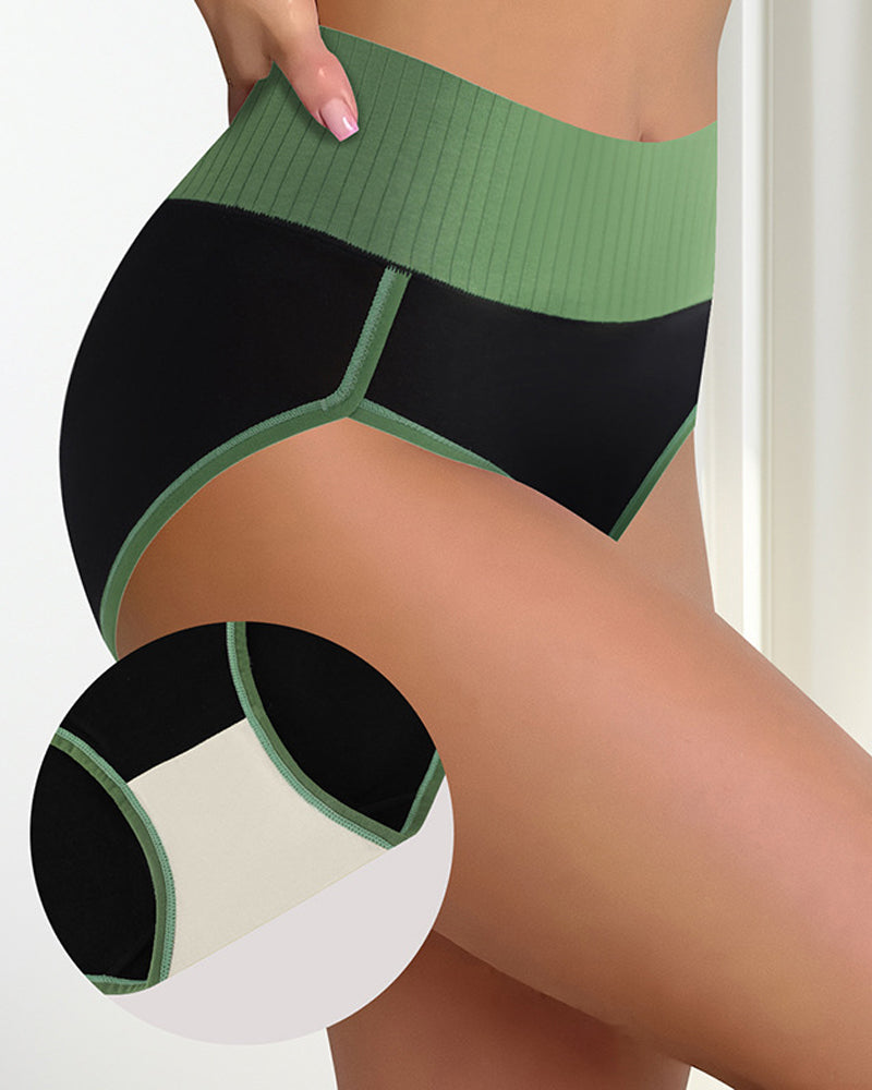 Women's Seamless High Waist Comfortable Soft Elastic Breathable Panties