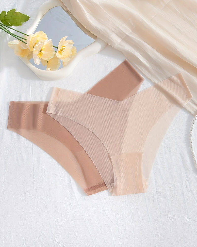 Women's Solid Color Quick-Drying Seamless Breathable Underwear