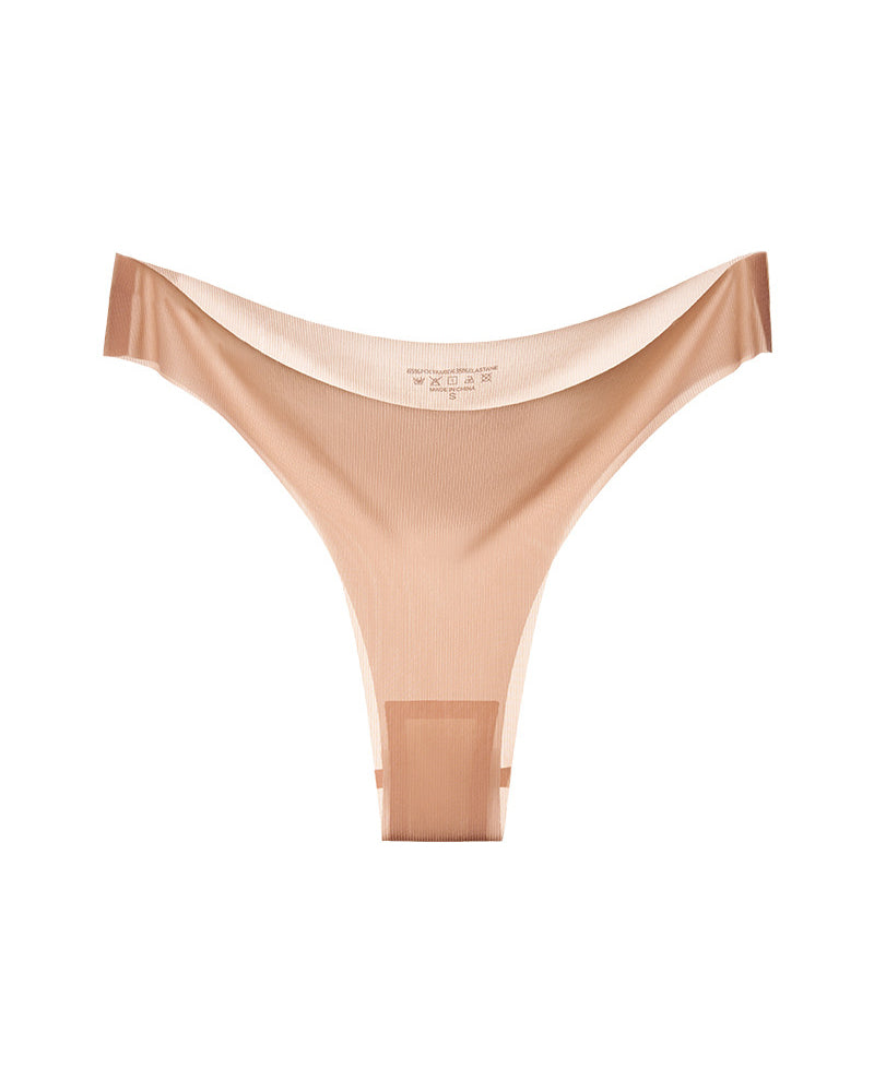 Women's Solid Color Quick-Drying Seamless Breathable Underwear