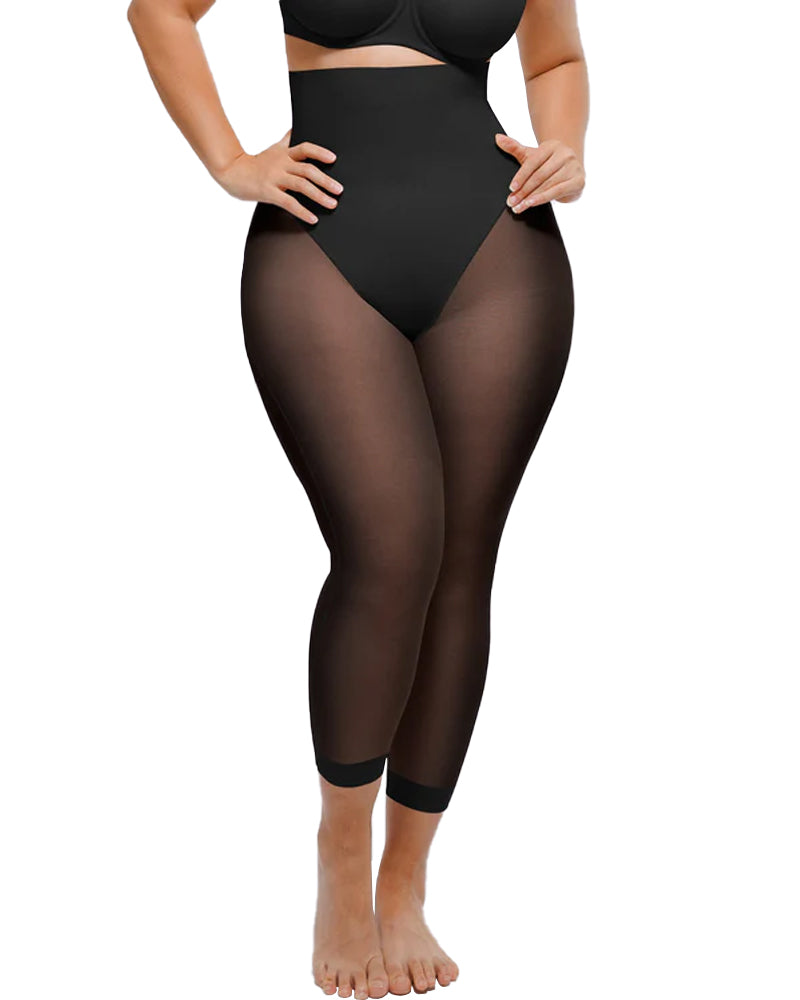 Seamless High-waisted Tummy-controlling Butt-lifting Body-shaping Pants