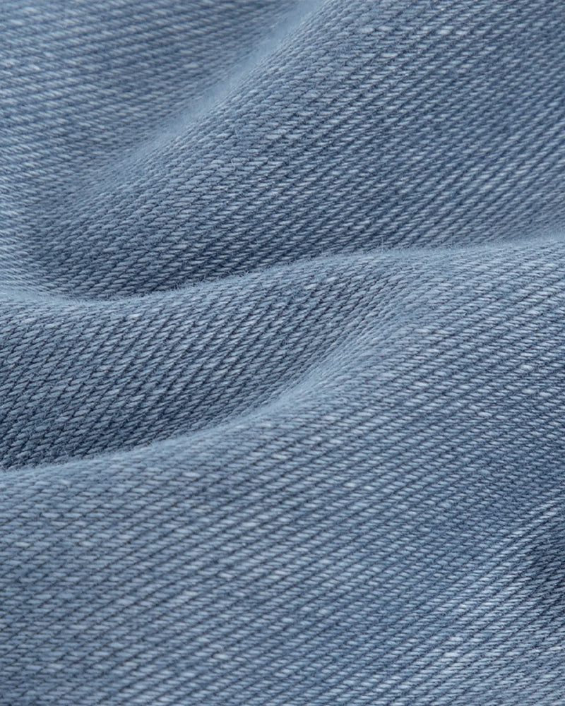 High-waisted Cross-pocket Stretch Flared Washed Casual Jeans