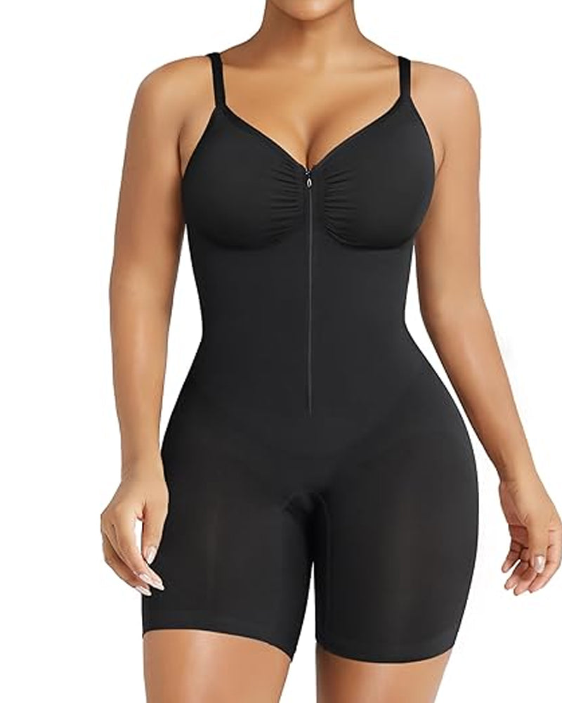 Women's Stretch Fabric Breathable Mesh Body Shaper Tummy Control Tights