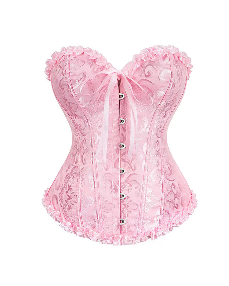 Women's Halloween Body Shaping Tummy Control Back Tie Tube Top