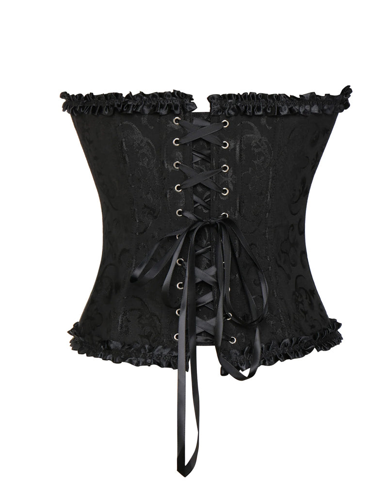 Women's Halloween Body Shaping Tummy Control Back Tie Tube Top