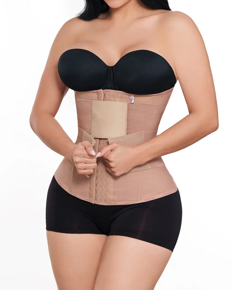 Belt Waist Cincher Ab Belt Tummy Control Body Shaper with Triple Wrap