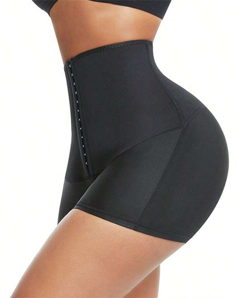 Women's Sauna Body Shaping Compression High Waist Fitness Sports Shorts