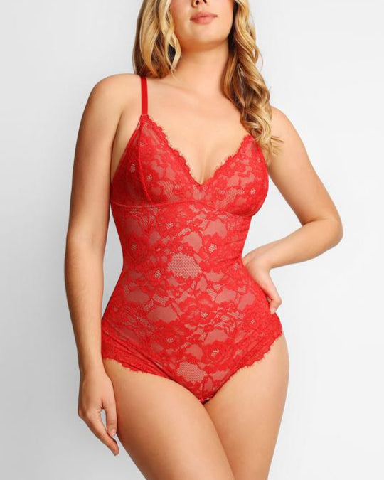 Shaping Lace Shapewear Bodysuit