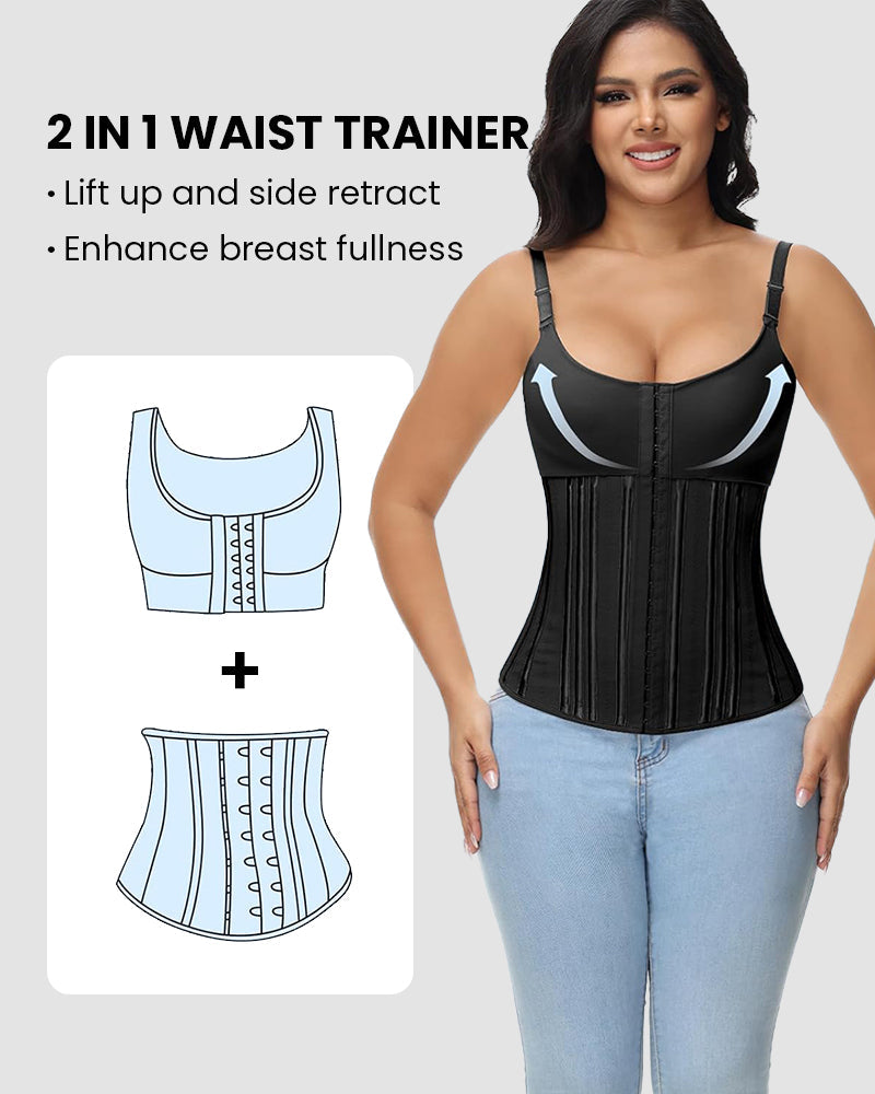 Floralshe®Push-Up Sculpting Corset Vest Shapewear