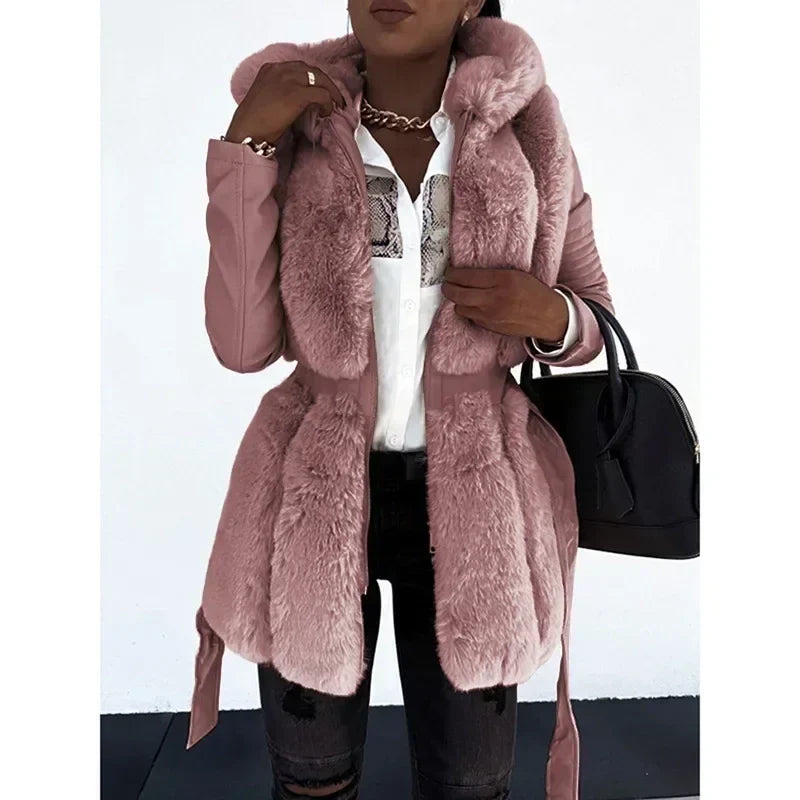 2024 Chic Fur Coat - Elevate Your Style!