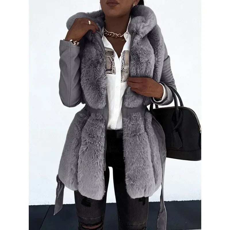 2024 Chic Fur Coat - Elevate Your Style!