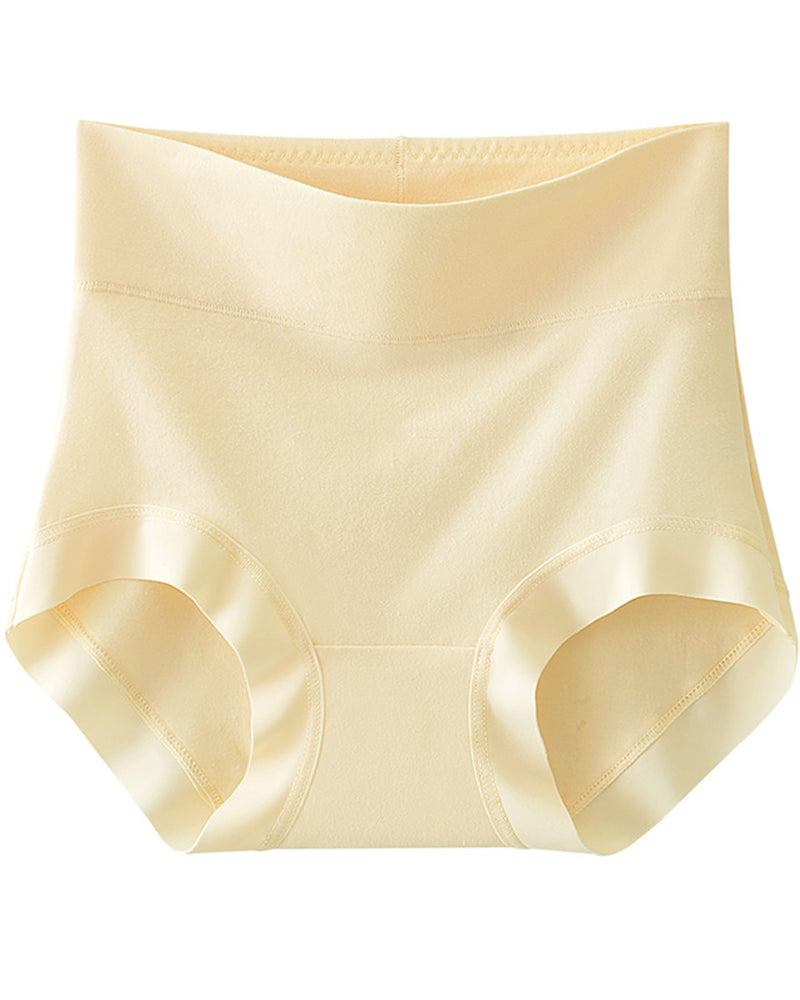 Long Staple Cotton High Waist Tummy Control Panties