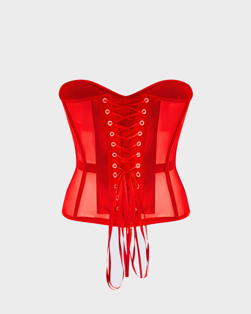 Floralshe®Sleek Mesh Supportive Push-Up Corset