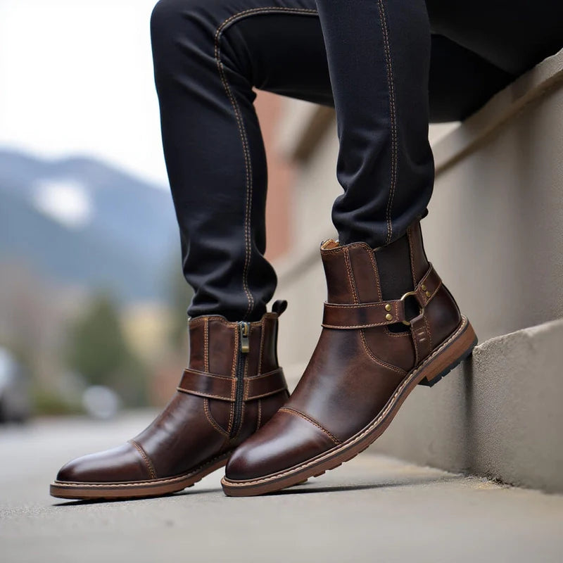 Roadster Leather Boots - Everyday Elegance Awaits!