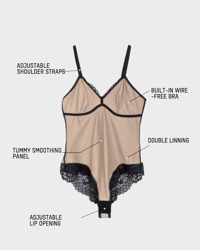 Shaping Lace Shapewear Bodysuit