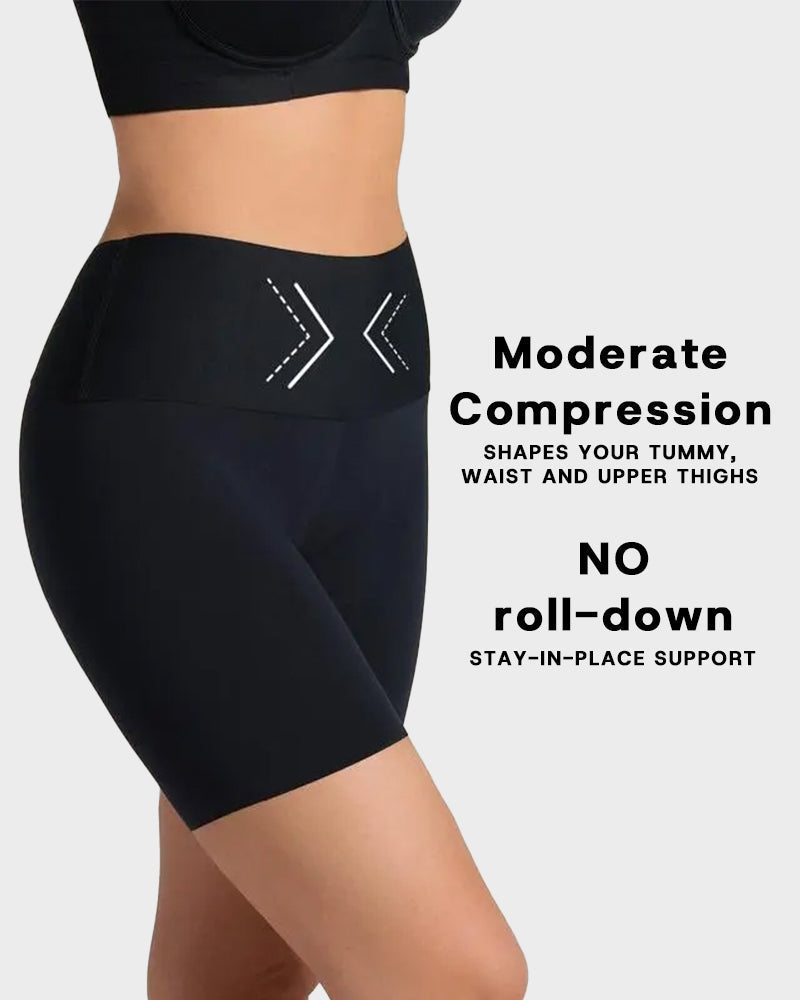 Lightweight Slimming High-Waist Yoga Shorts