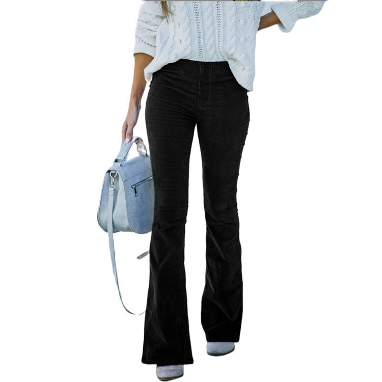 Flared Corduroy Pants - Vintage Vibes!