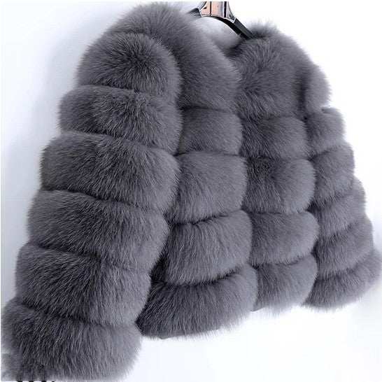 Maomaokong Fox Fur Coat - Elevate Your Elegance