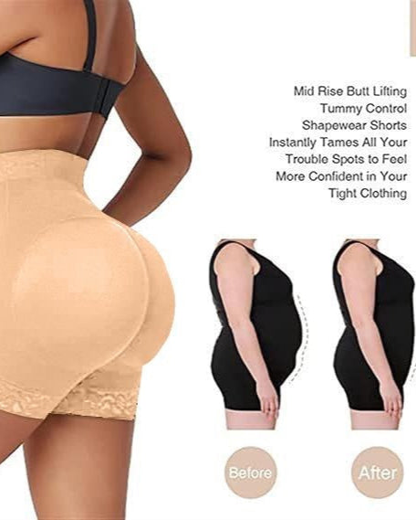 Short Lifts Buttocks With Tummy Control