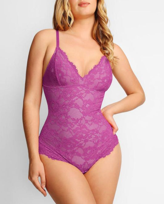 Shaping Lace Shapewear Bodysuit