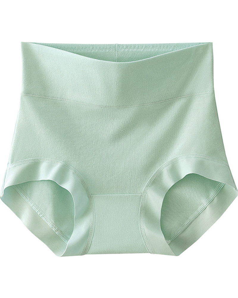 Long Staple Cotton High Waist Tummy Control Panties