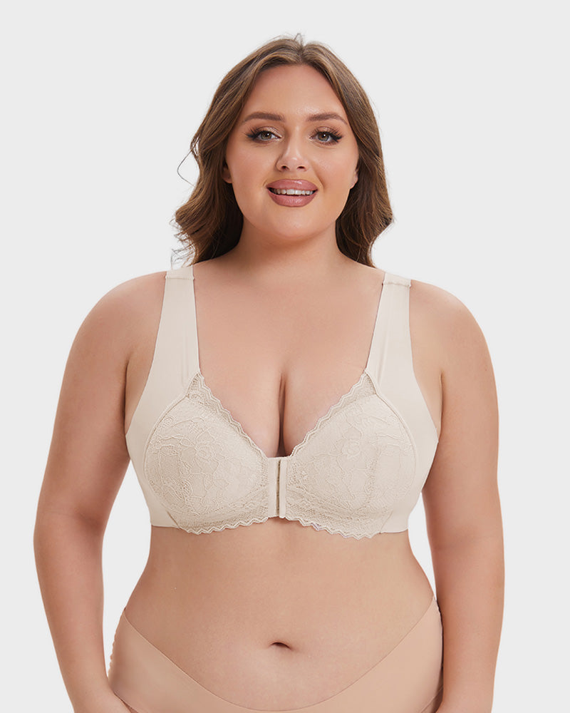 Front Closure '5D' Shaping Wireless Bra