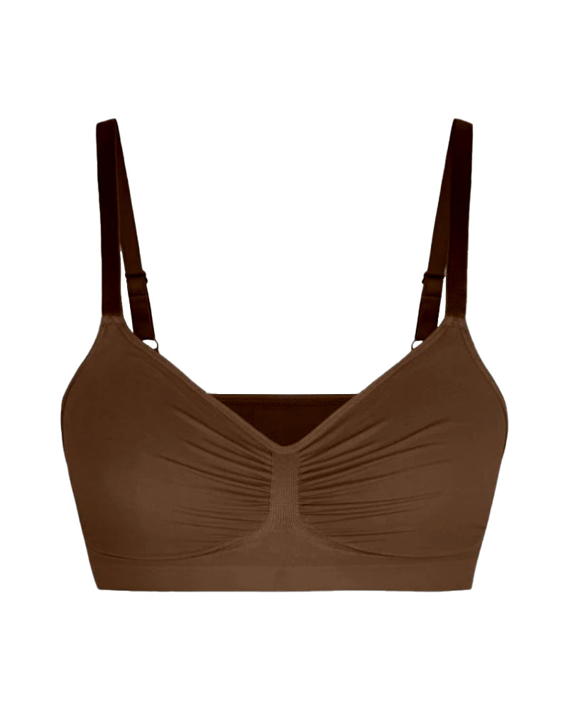 Floralshe®Full Coverage Non-Padded Wireless Sculpt Bra