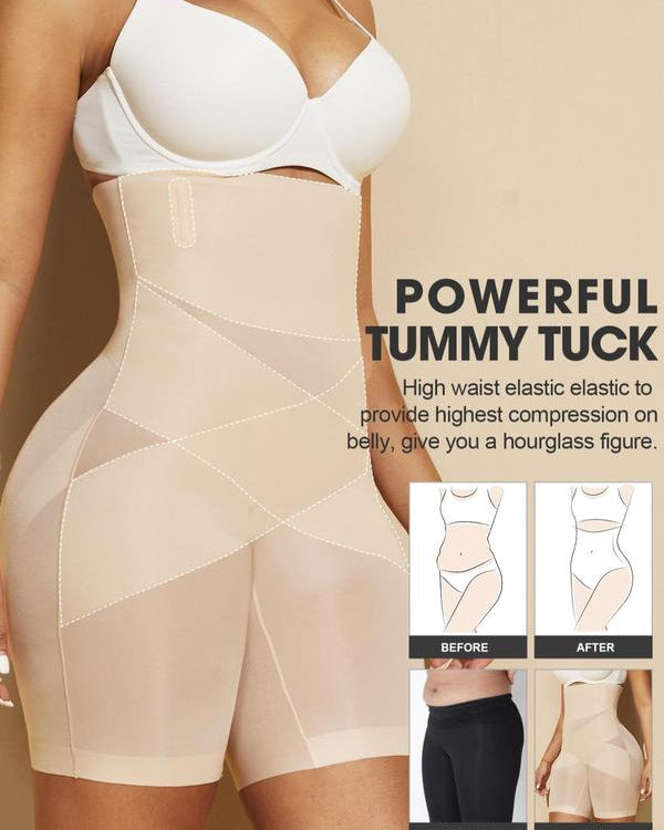 Women's Tummy Tucking & Hip Lifting High Waisted Shapewear Pants