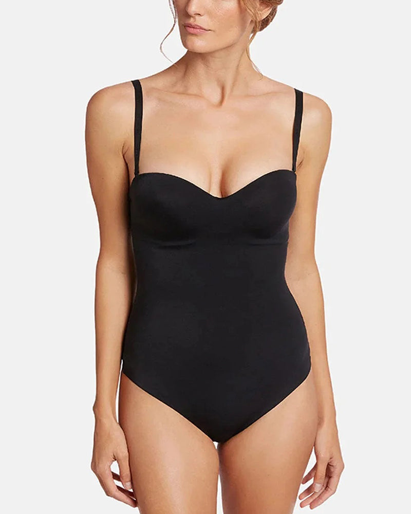 Women's Tummy Control and Body Shaping Backless Seamless Bodysuits