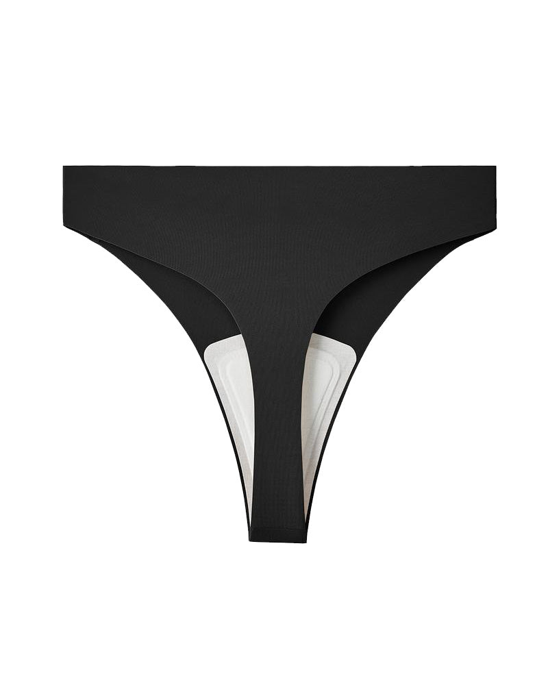 Women's Cameltoe Proof Seamless Shaping Thong Briefs
