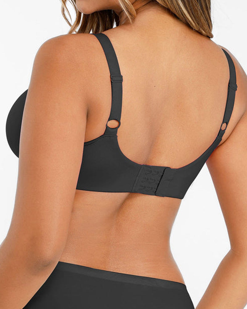 Women's Comfort Wire-Free Wire-Free Plus Size Full Coverage Seamless Everyday Bra