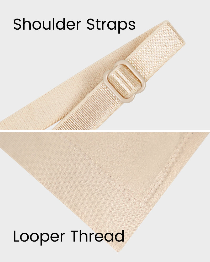 Floralshe®Full Coverage Non-Padded Wireless Sculpt Bra