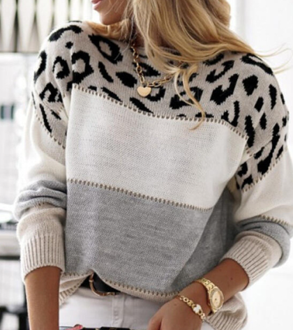 Lela™ | Leopard Print Sweater