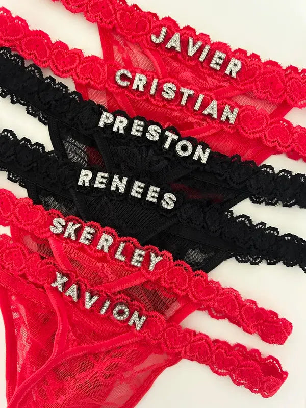 Custom Thong - Name Thong custom thong adult lingerie