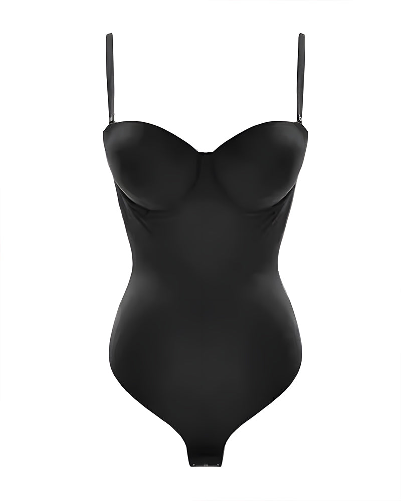 Women's Tummy Control and Body Shaping Backless Seamless Bodysuits